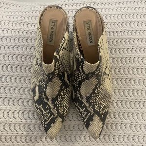 Steve Madden Snake Print Boots